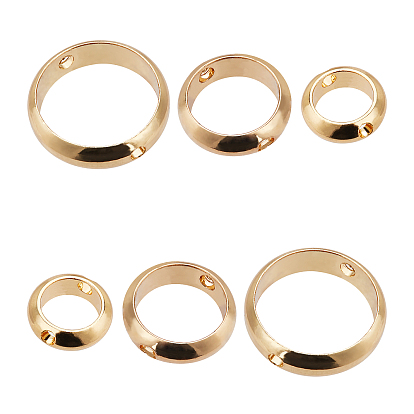 54шт 3 стиль кольца латунные бусины рамки