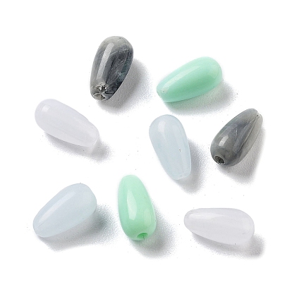 Непрозрачные акриловые бусины, слеза