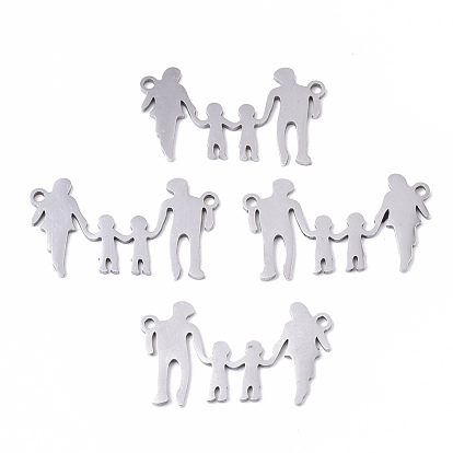 201 Stainless Steel Links Connectors, Laser Cut, Family