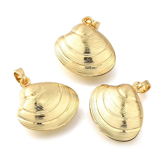 Латунные подвески, подвески в форме ракушек, стойки покрытие, прочное покрытие, без кадмия и без свинца