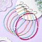 Colliers de perles de verre de 1 mm pour femmes, couleur inox