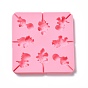 DIY Lollipop Making Food Grade Silicone Molds, Candy Molds, Dinosaur, 8 Cavities