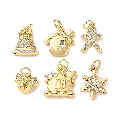 Латунные микро проложить кубического циркония подвески, без кадмия и без свинца, с целью перехода в кольце, реальный 18 k позолоченный