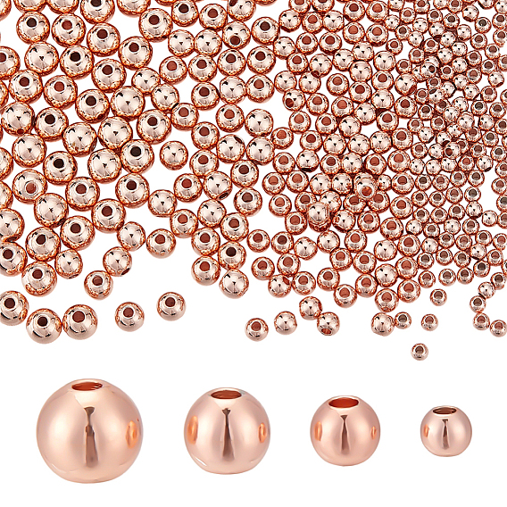 Латунные бусины, долговечный, круглые