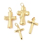 Крест латунный большой подвесной, стойки покрытие, долговечный, без кадмия и без свинца, с целью перехода в кольце
