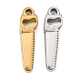 304 Stainless Steel Pendants, Saw Charms