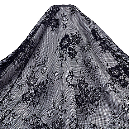 1 сетчатая ткань из поликарбоната и нейлона, для аксессуаров для одежды, цветочным узором