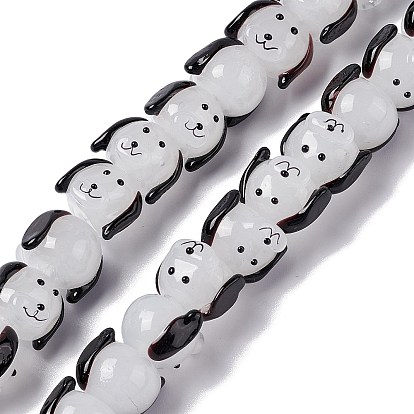 Ручной работы бусины прядь, собака