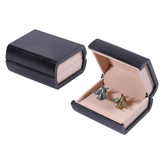 Пластиковые подарочные коробки в форме книги для запонок