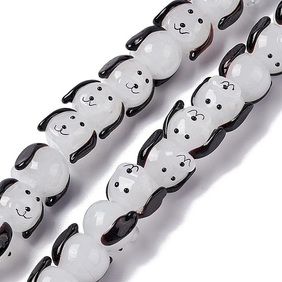 Ручной работы бусины прядь, собака