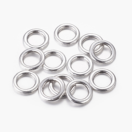 Alloy Linking Rings, Lead Free and Cadmium Free, Antique Silver, 14.5x2mm, hole: 10mm