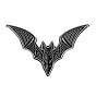 Punk-style Bat Badge for Halloween Costume - Cool and Edgy Animal Pin