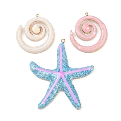 304 нержавеющей стальной эмали подвески, золотые