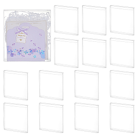 Пластиковый ящик для животных, матовые, квадратный