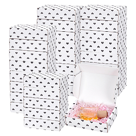 Печатные картонные бумажные упаковочные коробки, почтовые ящики, прямоугольные