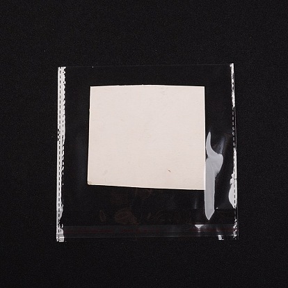 Opp sacs de cellophane, rectangle, 14x14 cm