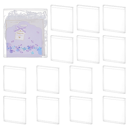 Пластиковый ящик для животных, матовые, квадратный