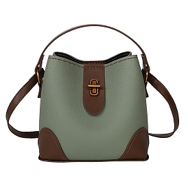 DIY PU Leather Crossbody Bucket Bag Making Kits