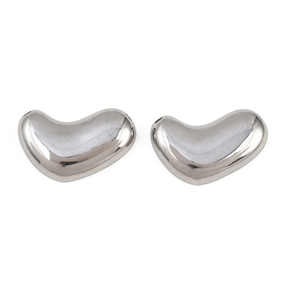 304 из нержавеющей стали бусы, сердце