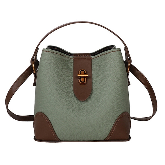DIY PU Leather Crossbody Bucket Bag Making Kits