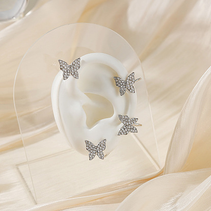 Butterfly Ear Cuff - Fairy and Dynamic Earrings without Piercing.