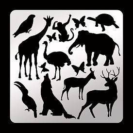 Трафареты для штампов из нержавеющей стали, для diy scrapbooking / фотоальбом, декоративная тисняющая бумажная карточка, цвет нержавеющей стали