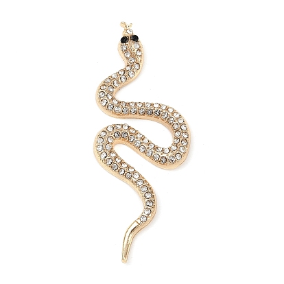 Сплав со стразами ювелирный аксессуар, змея