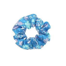 300Pcs Flower Printed Hair Ties for Girls Women