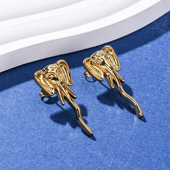 304 серьги из стерлингового серебра из нержавеющей стали