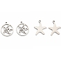 201 подвески из нержавеющей стали, морская звезда, без кадмия, без никеля и без свинца