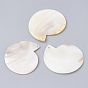 Pendientes de concha de agua dulce