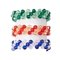 3pcs bagues en verre