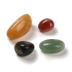 Natural Agate Dyed Nuggets Beads, Undrilled/No Hole Beads, Tumbled Stone, Vase Filler Gems