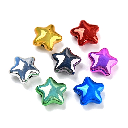 Непрозрачные акриловые бусины, звезда