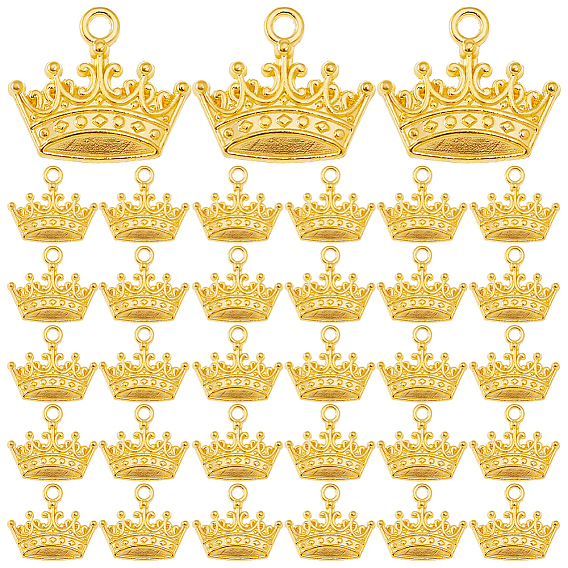 80 подвески из сплава шт., корона прелести
