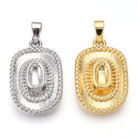 Латунные подвески, без кадмия и без свинца, кепка прелести