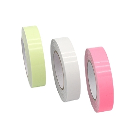 PVC Adhesive Glow in the Dark Tape, Waterproof Luminous Warning Tape, for Stairs, Walls and Steps, Flat