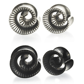 Ушные туннели из латунного сплава Vortex