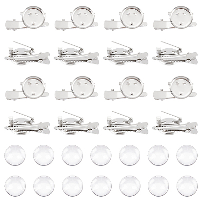 Набор для изготовления заколок для волос из железной броши-купола своими руками