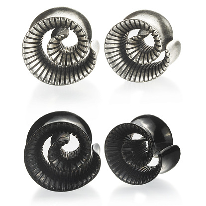 Ушные туннели из латунного сплава Vortex