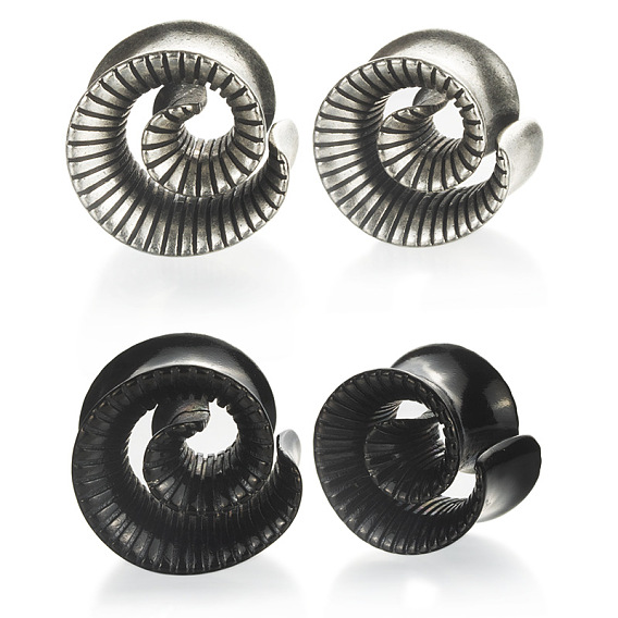 Ушные туннели из латунного сплава Vortex