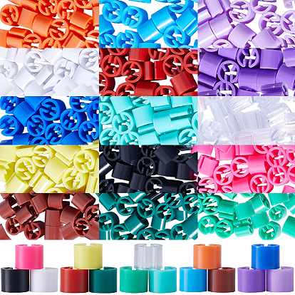 300 шт 15 цвета пустой пластик одежда брюки маркеры цветная вешалка для одежды код клипса, колонка