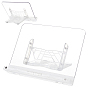 Складные прямоугольные акриловые настольные подставки, для подставки для книг
