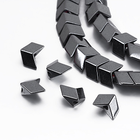 Non-magnetic Synthetic Hematite Beads Strands, Arrow