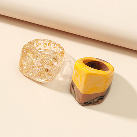 2шт. наборы колец из смолы