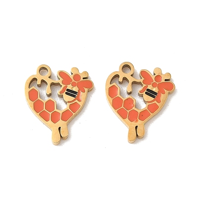 304 нержавеющей стальной эмали подвески, прелести пчел, ионное покрытие (ip)