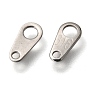 316 Surgical Stainless Steel Chain Tabs, Chain Extender Connectors