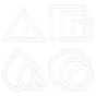 Transparent Acrylic Fringe Trimming Tool, Macrame Coaster Cutting Tool, Macrame Trimmer Cutting Guide, Round Ring & Square & Triangle & Teardrop