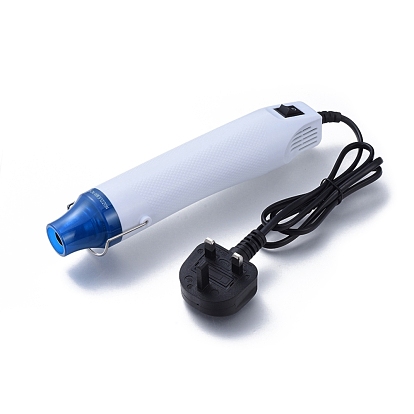 230V Mini Heat Gun, Hot Air Gun Tools Shrink Gun, for DIY Shrink Wrap Drying Paint Embossing, Type G Plug(UK Plug)