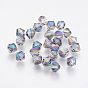 Imitation Austrian Crystal Beads, Grade AAA, Faceted, Bicone